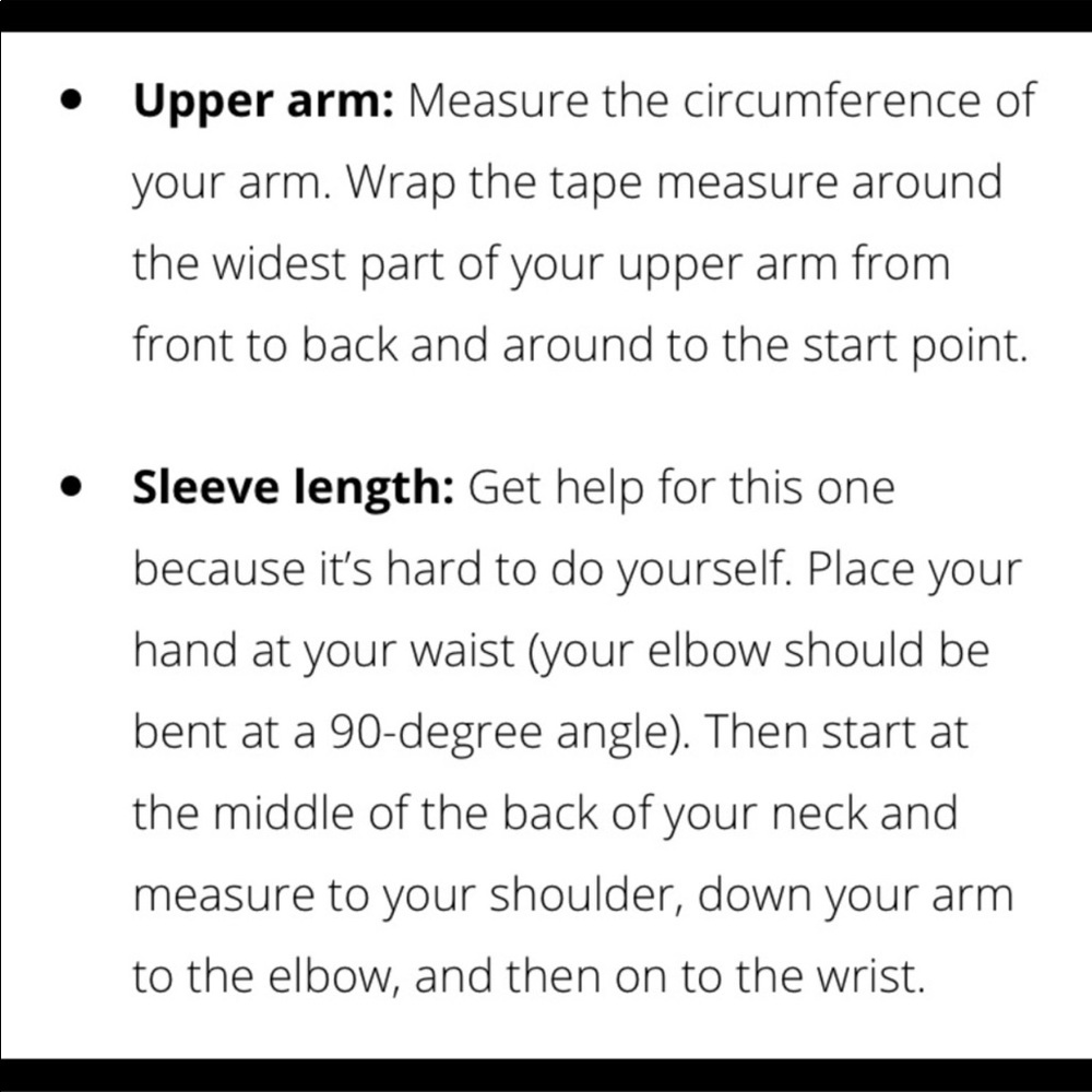 How to Measure 👗👚👕🧥👖📏 - Picture 4 of 5